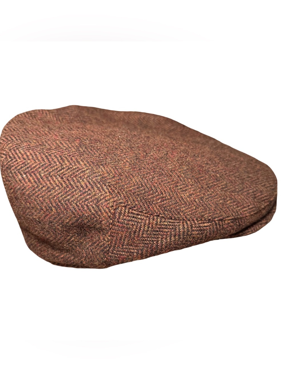 Man of Aran - Ireland Donegal Tweed Herringbone Flat Cap - Picture 2 of 8